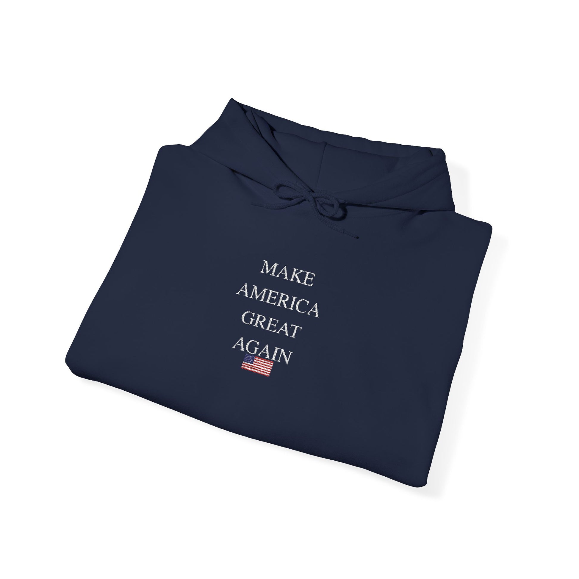 MAGA Hoodie — Bold Political Slogan Pullover