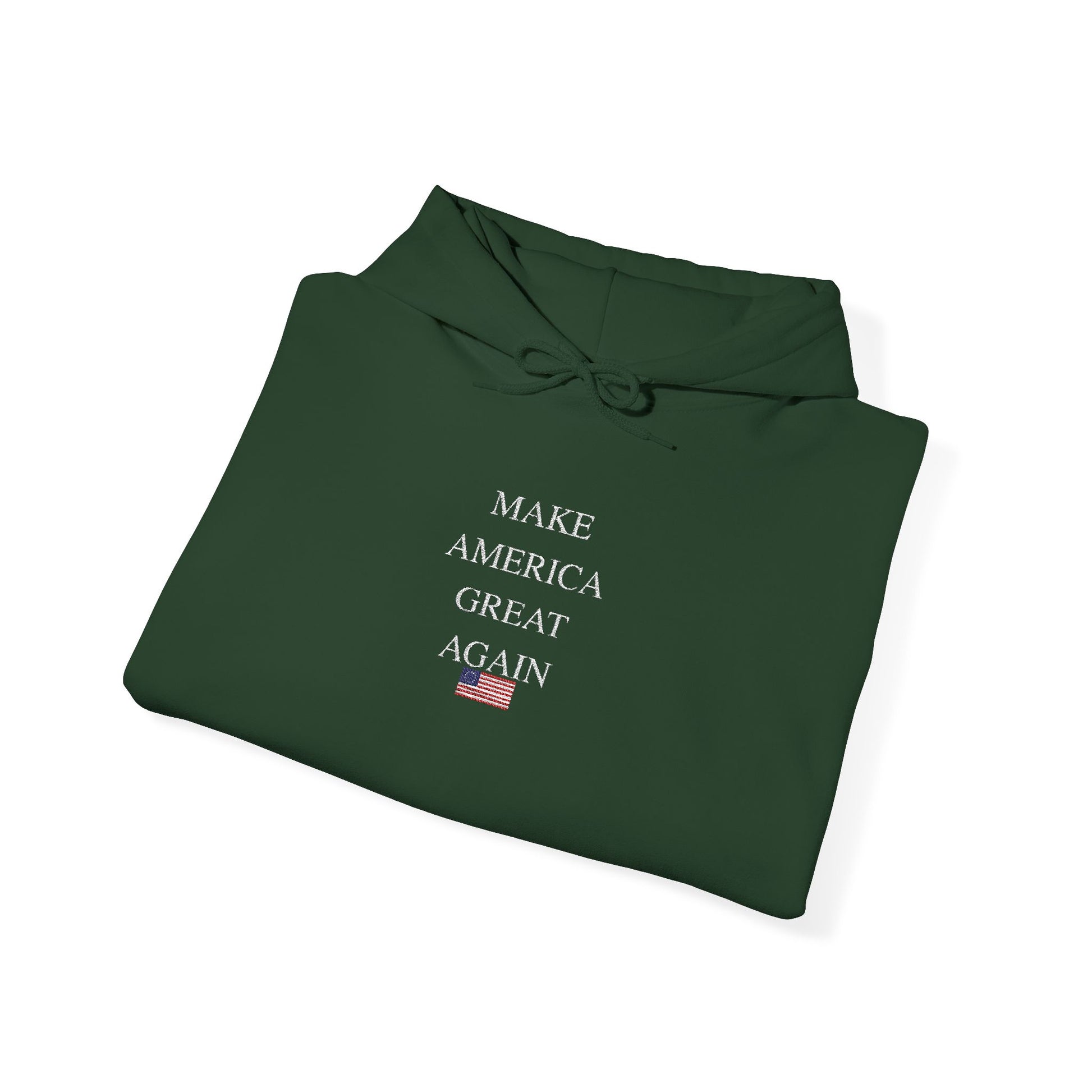 MAGA Hoodie — Bold Political Slogan Pullover