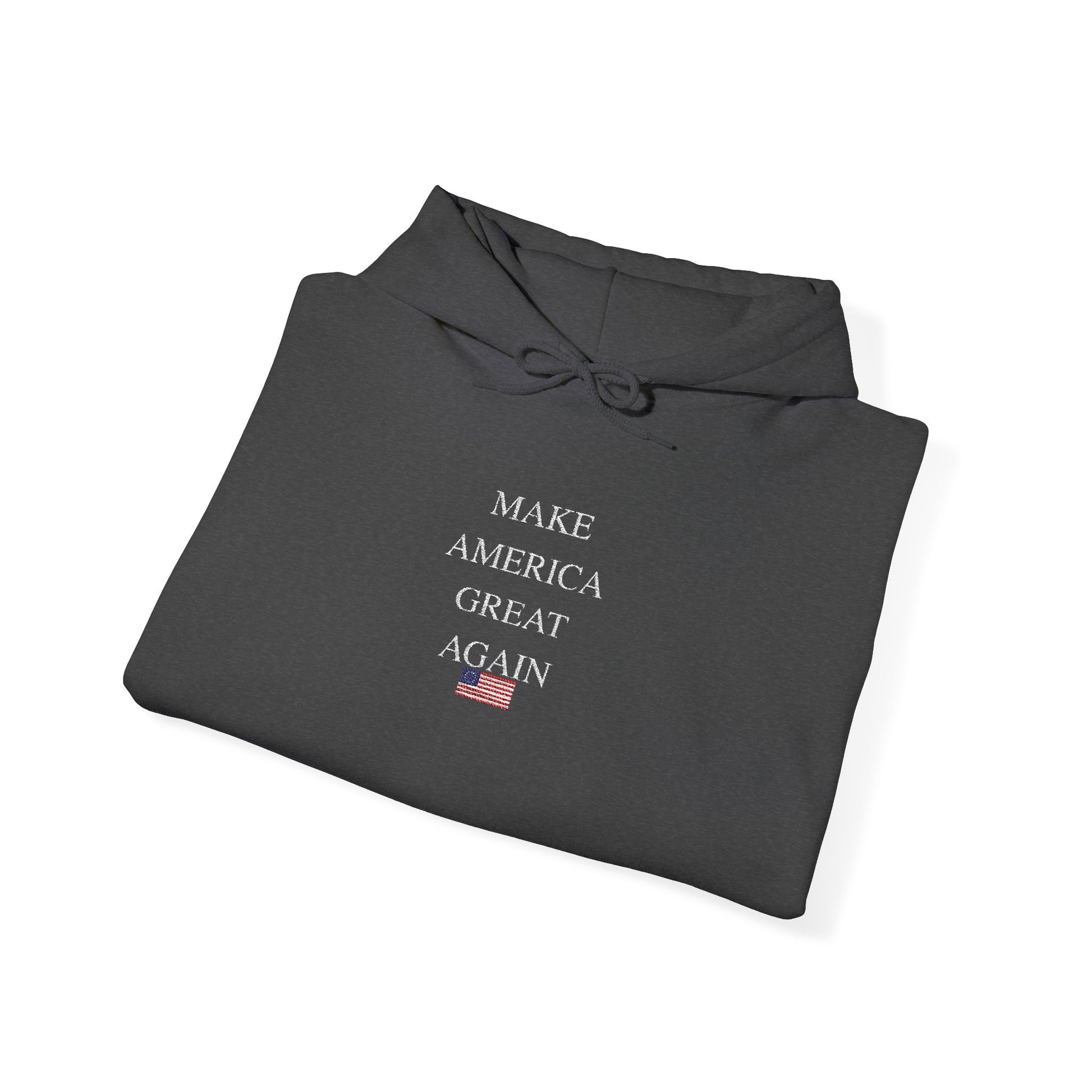 MAGA Hoodie — Bold Political Slogan Pullover
