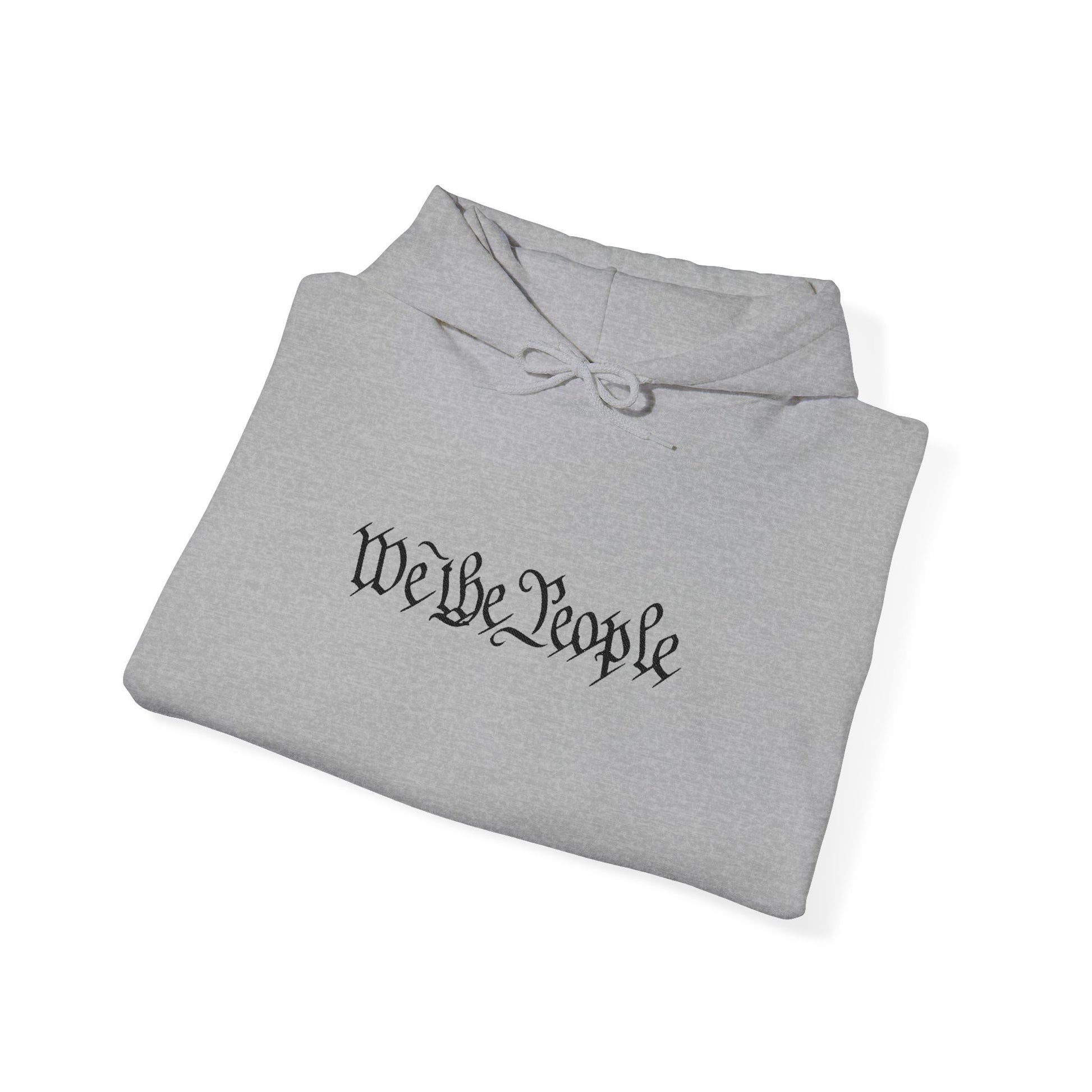"WE THE PEOPLE" Hoodie — Patriotic Declaration