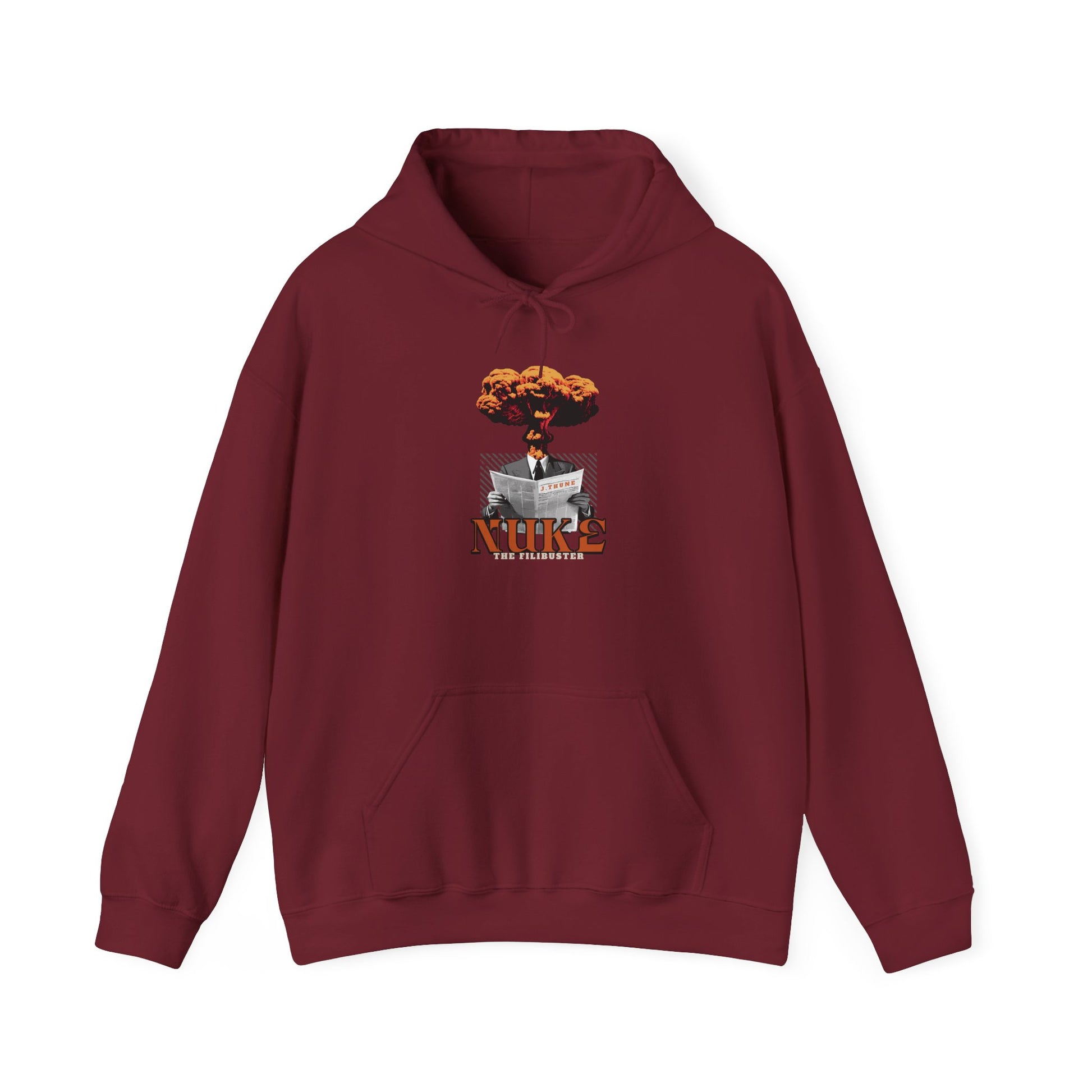Nuking the Filibuster Hoodie — Political Protest Sweatshirt