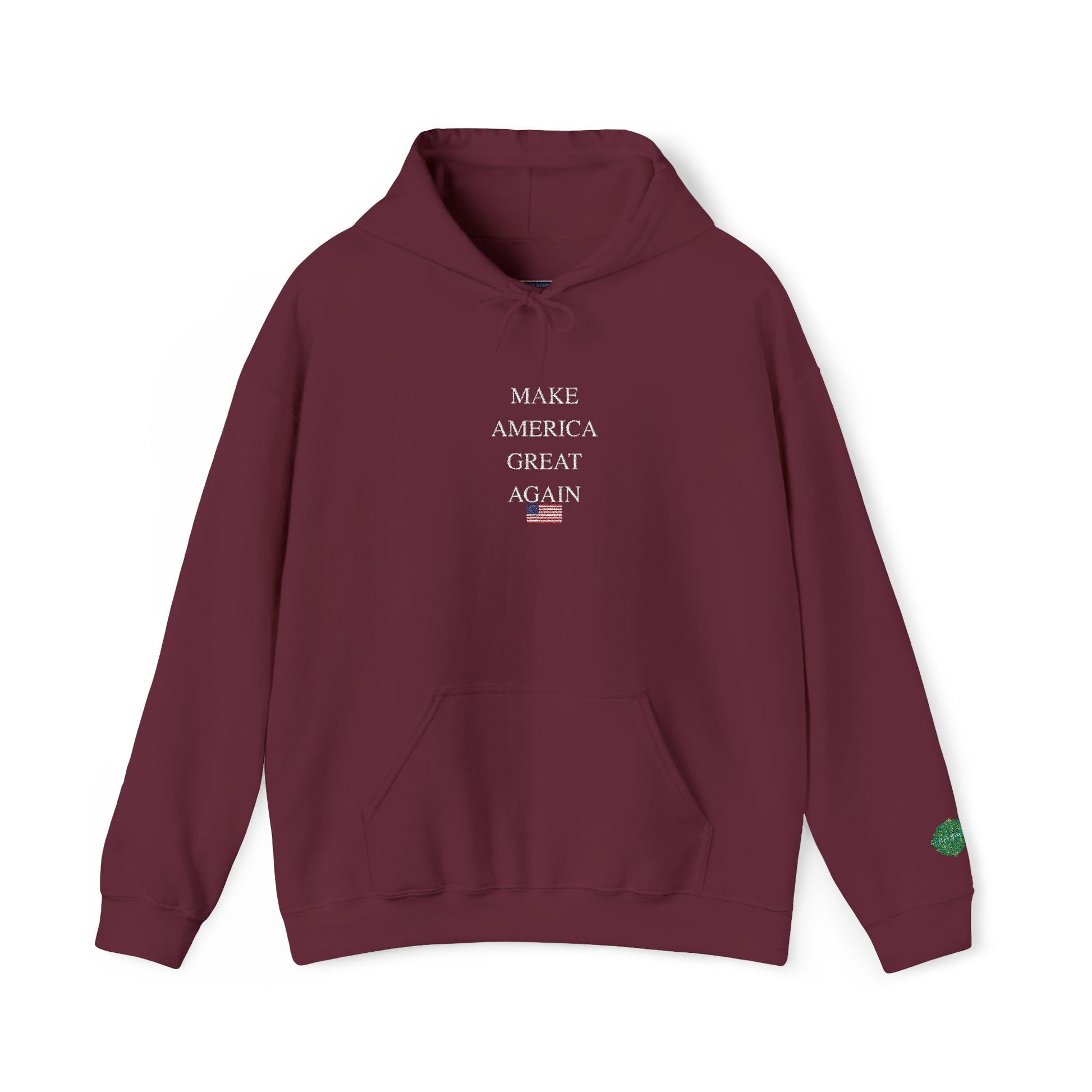MAGA Hoodie — Bold Political Slogan Pullover