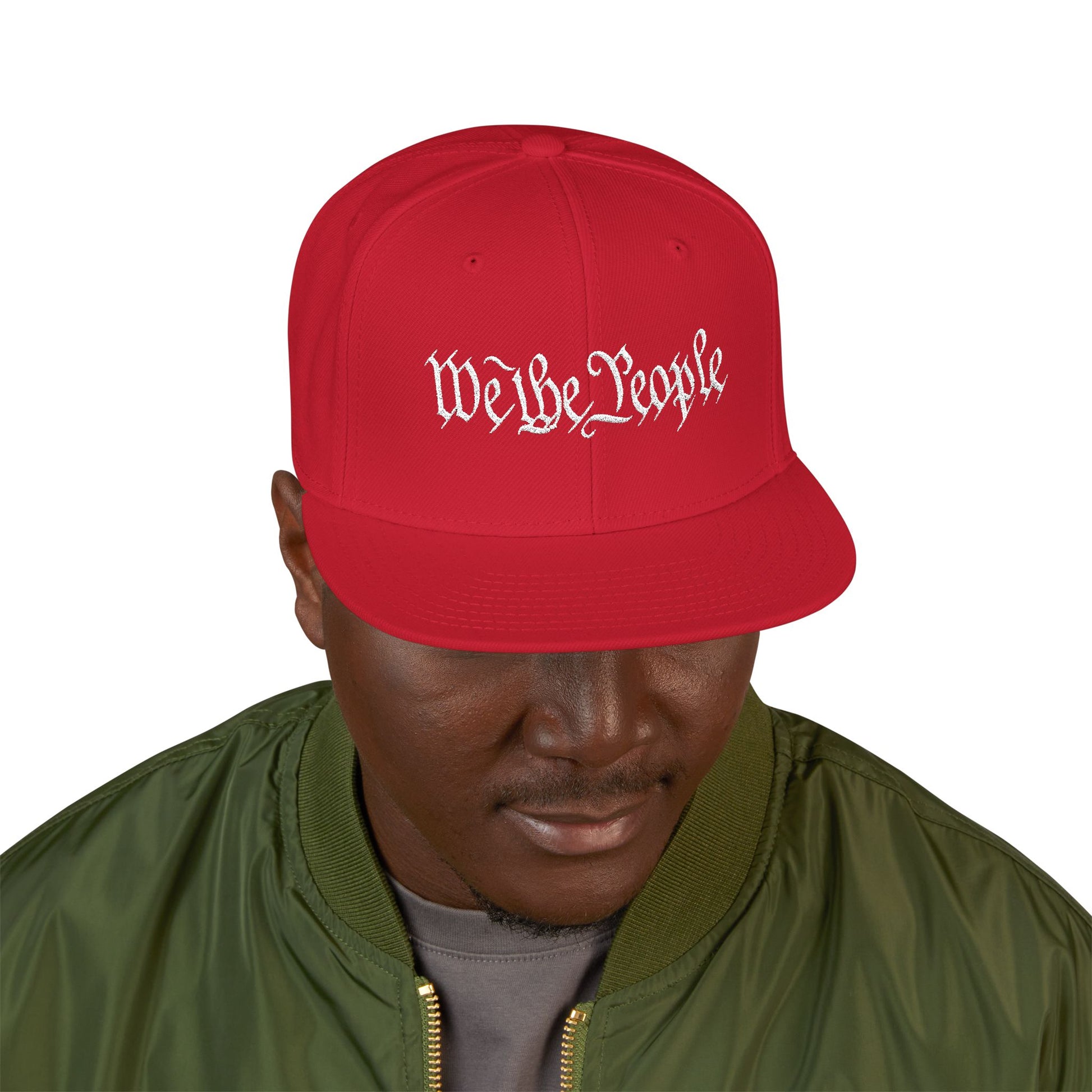 Patriotic "We The People 1776" Snapback Hat